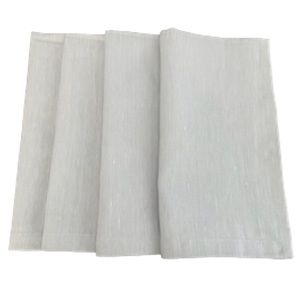 Rivolta Carmignani Dining Napkins / Set of 4 Blue Gray